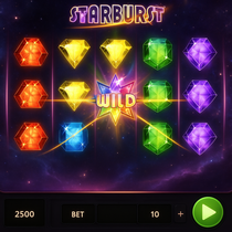 Hommerson - Starburst Slot Game - NetEnt